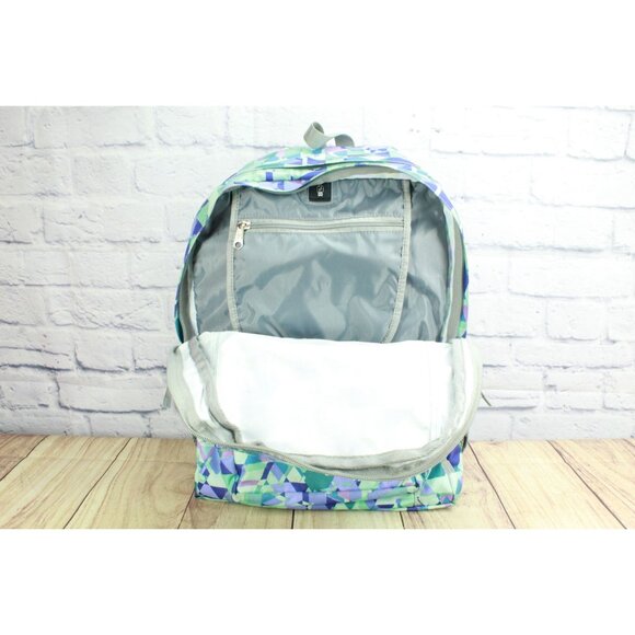 LL Bean Deluxe Book Pack 37L Print Fresh Mint Prism - Picture 9 of 12